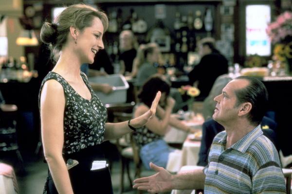 Bild 1 von 10: Im Bild: Helen Hunt (Carol Connelly), Jack Nicholson (Melvin Udall).