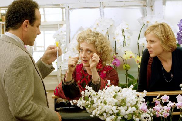 Bild 1 von 6: Im Bild (v.li.): Tony Shalhoub (Adrian Monk), Carol Kane (Joy), Traylor Howard (Natalie Teeger).