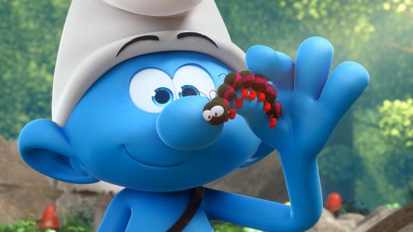 Bild 1 von 5: Gargamel versucht, die Schlümpfe mit einem neuen Sarsaparillabeet in die Falle zu locken. Wird sein Plan aufgehen oder sind die Schlümpfe schlauer?© KiKA/Peyo Productions, Dupuis Édition & Audiovisuell 2020 - Honorarfreie Verwendung gemäß AGB im redaktionellen Zusammenhang mit genannter Sendung bei Nennung \