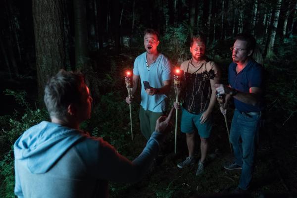 Bild 1 von 9: (v.l.n.r.) Bobfather (Josh Duhamel); Zane (James Roday); Doc (Kevin Dillon)