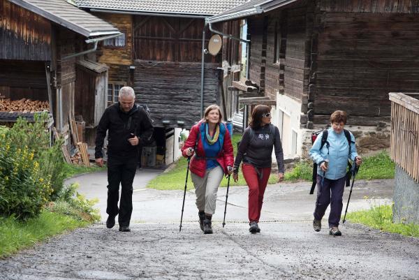 Bild 1 von 4: Im Bild: Der Pilgerweg führt durch idyllische Bergdörfer in Osttirol: St. Oswald in Kartitsch.