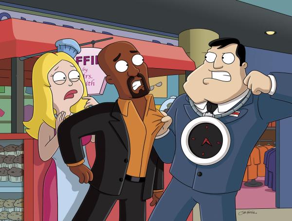 Bild 1 von 5: (v.l.n.r.) Francine Smith; Klaus; Stan Smith