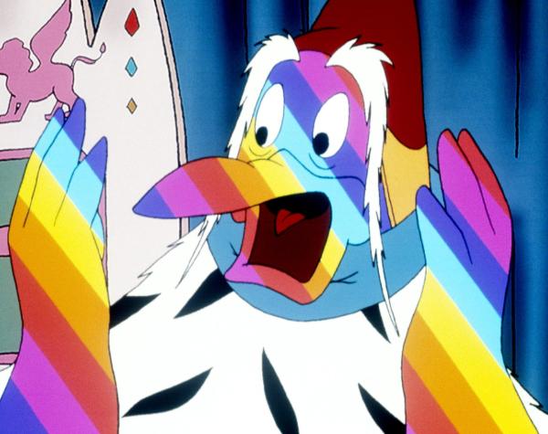 Bild 1 von 2: Im Bild: Leider verliert der Herzog seine Stimme, als er versehentlich eine große Kostprobe von Ardelias neuester Saucenkreation \