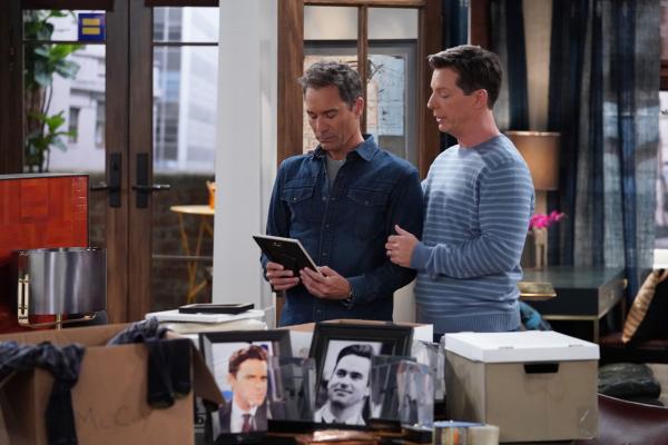 Bild 1 von 9: Will Truman (Eric McCormack, l.); Jack McFarland (Sean Hayes, r.)