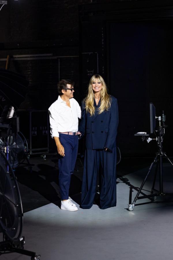 Bild 1 von 2: Kristian Schuller (l.); Heidi Klum (r.)