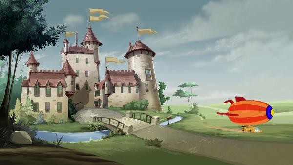 Bild 1 von 4: In der Nähe von Effefs schottischem Schloss wurden Hexen gesehen.