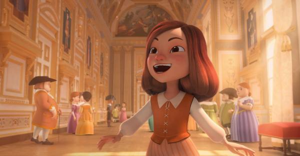 Bild 1 von 6: Charlotte aus der Provinz ist begeistert vom Prunk und der Schönheit des königlichen Palastes Louvre. Hier will sie Musketier werden.
© ZDF/2024 Method Animation/Palomar/ZDF Studios - Honorarfreie Verwendung gemäß AGB im redaktionellen Zusammenhang mit genannter Sendung bei Nennung \