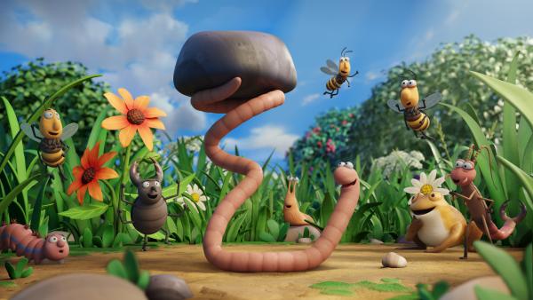 Bild 1 von 5: Dieser Wurm mit Superkraft, ist ein Held, der alles schafft!
