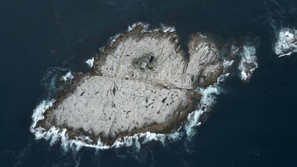 Bild 1 von 15: Der Mount Desert Rock beherbergt die Forschungsstation \