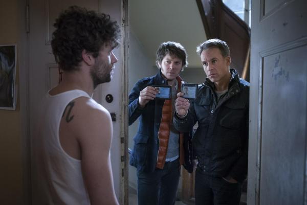 Bild 1 von 5: (v.l.n.r.) Kevin Wilke (Johann Jürgens); Tom Kowalski (Steffen Schroeder); Jan Maybach (Marco Girnth)