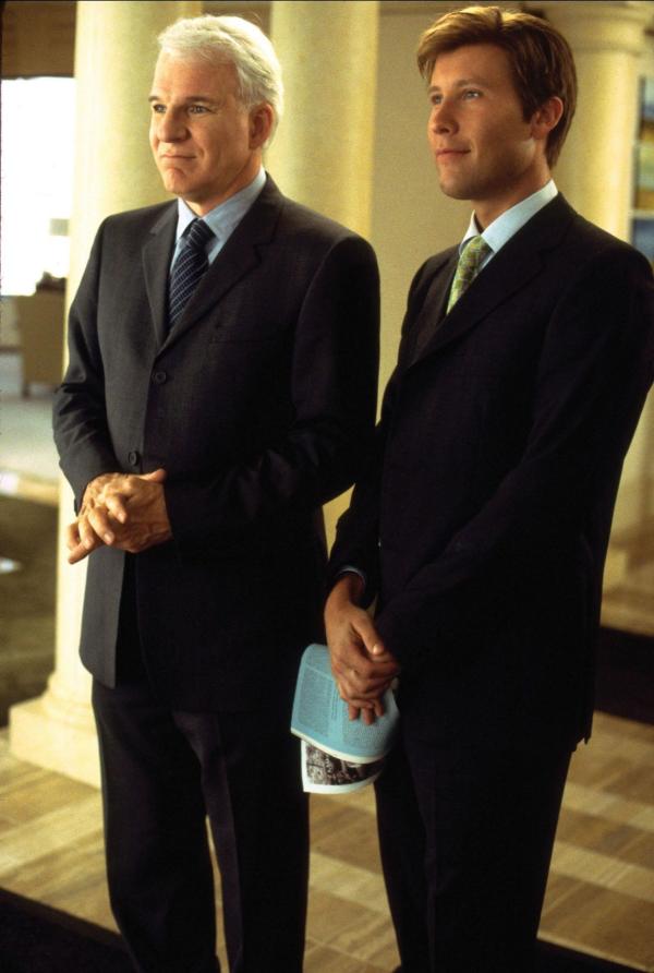 Bild 1 von 19: Stehen vor einem Rätsel: Peter Sanderson (Steve Martin, l.) und Todd Gendler (Michael Rosenbaum, r.) ...