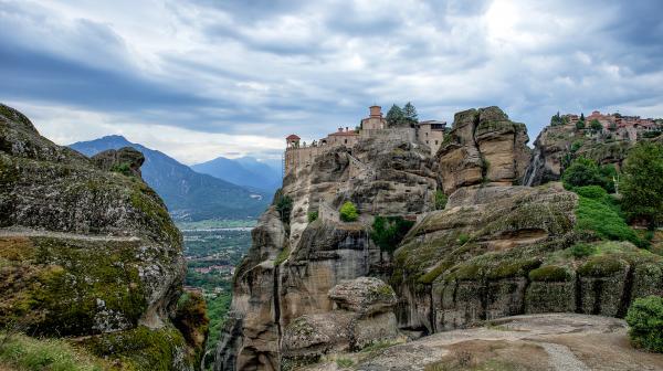 Bild 1 von 6: Die heiligen Klöster von Meteora.
