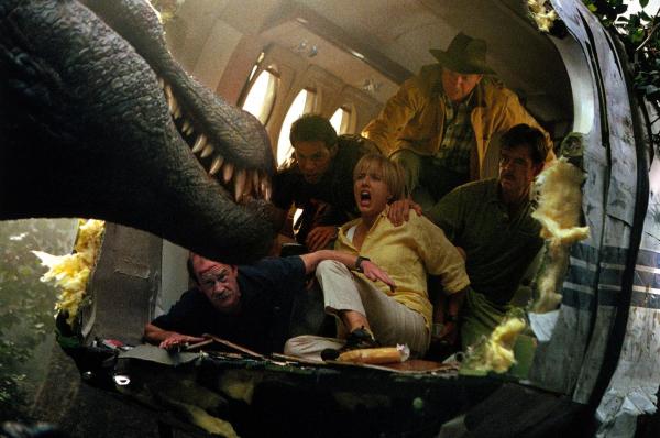 Bild 1 von 23: Im Bild: Michael Jeter (Udesky), Alessandro Nivola (Billy Brennan), Téa Leoni (Amanda Kirby), Sam Neill (Dr. Alan Grant), William H. Macy (Paul Kirby).