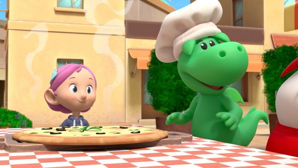 Bild 1 von 4: Prego, Signore e Signori: leckere Nonnana-Pizza!