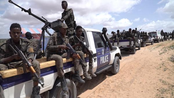 Bild 1 von 5: Trotz Polizei- und Militäreinsätzen wächst die Macht der Al-Shabaab-Miliz in Somalia.