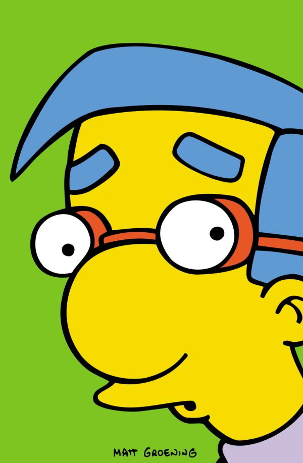 Bild 1 von 14: (12. Staffel) - Milhouse ist der Nachbarssohn und engster Freund von Bart.