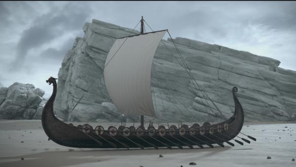 Bild 1 von 5: Meisterwerke des Schiffbaus - Ohne ihre Langschiffe wäre der Erfolg der Wikinger nicht denkbar gewesen.