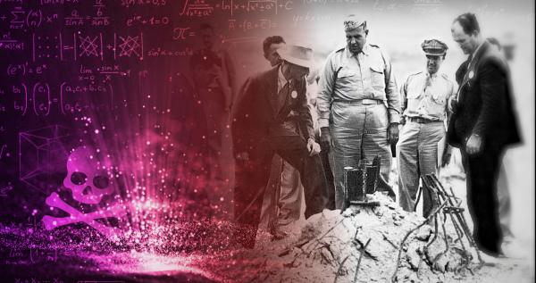 Bild 1 von 6: Führende Wissenschaftler werden in den 1940er-Jahren nach Los Alamos, New Mexico, zu einem eiligen Projekt berufen. Ihre Aufgabe: die Kernenergie als Waffe nutzbar zu machen.