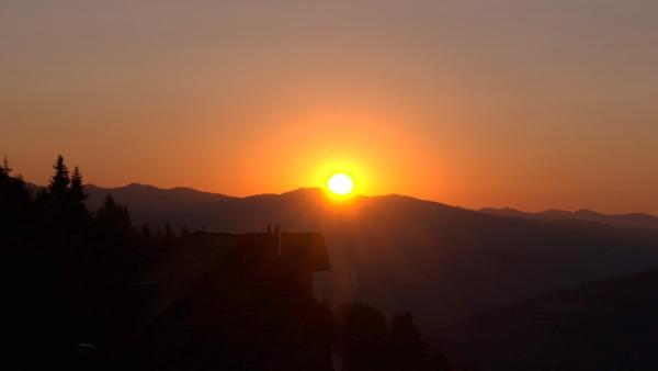 Bild 1 von 10: Im Bild: Sonnenaufgang am Gstoder.