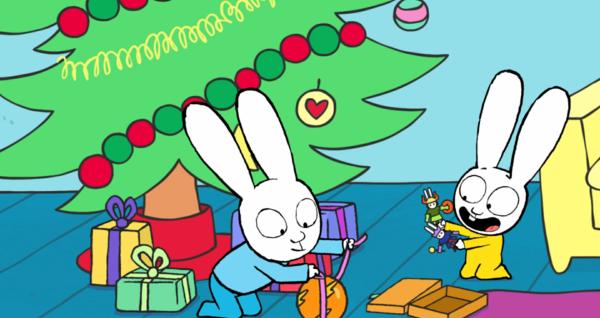 Bild 1 von 2: Unterm Weihnachtsbaum liegen für Simon (links) und Franz (rechts) am Ende wunderbare Geschenke.