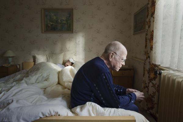 Bild 1 von 2: Heinz W. Krückeberg (Rolle: Herr Matthes),  Brigitte Strohbauer (Frau Matthes)
