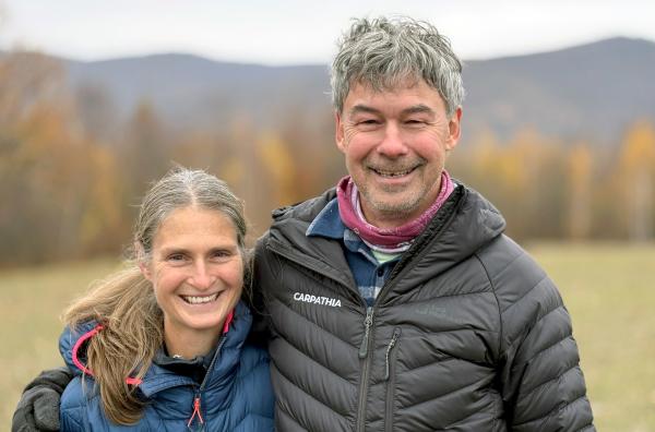 Bild 1 von 5: Das Ehepaar Barbara und Christoph Promberger möchte in den Karpaten einen der größten Nationalparks Europas erschaffen.