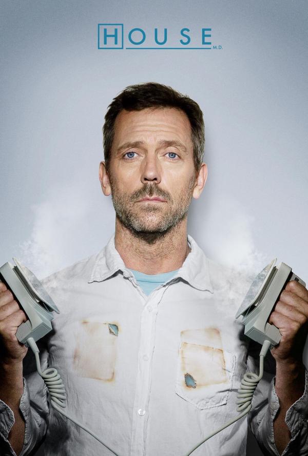 Bild 1 von 21: (1. Staffel) - Seine Art, mit Patienten umzugehen, ist unorthodox und mehr als gewöhnungsbedürftig: Dr. Gregory House (Hugh Laurie)