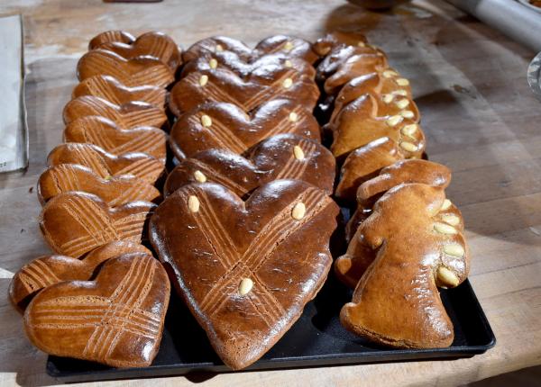 Bild 1 von 3: Lebkuchen aus Bäckermeister Claus Beckers Backstube.
