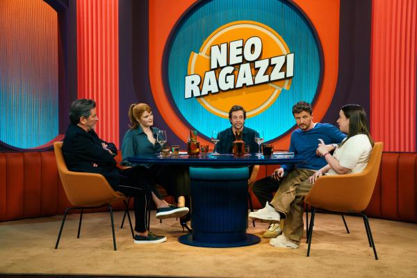 Bild 1 von 8: Die Ragazzi-Runde des Tages im Gespräch, von links: Thomas Anders, Sophie Passmann, Tobias Krell alias \