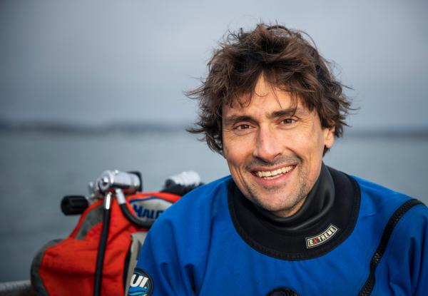 Bild 1 von 11: Meeresbiologe und Terra X-Moderator Uli Kunz zeigt uns die Nordsee, wie wir sie noch nicht kennen.