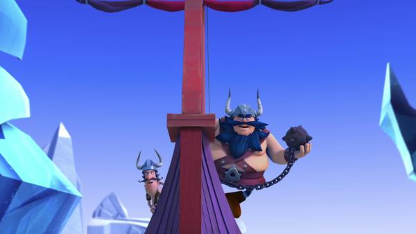 Bild 1 von 6: Der schreckliche Sven besucht seine Schatzhöhle.