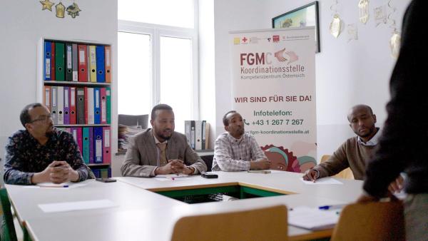Bild 1 von 11: Im Bild: Workshop zu FGM (Weibliche Genitalverstümmelung - Female Genital Mutilation FGM)