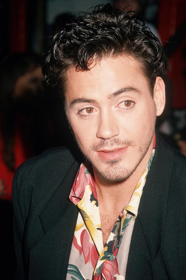 Bild 1 von 4: Junger Wilder: Robert Downey Jr. 1990 bei der Premiere von \