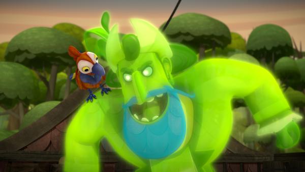 Bild 1 von 6: Käpt'n Blaubart sucht neue Matrosen für sein Piratenschiff.