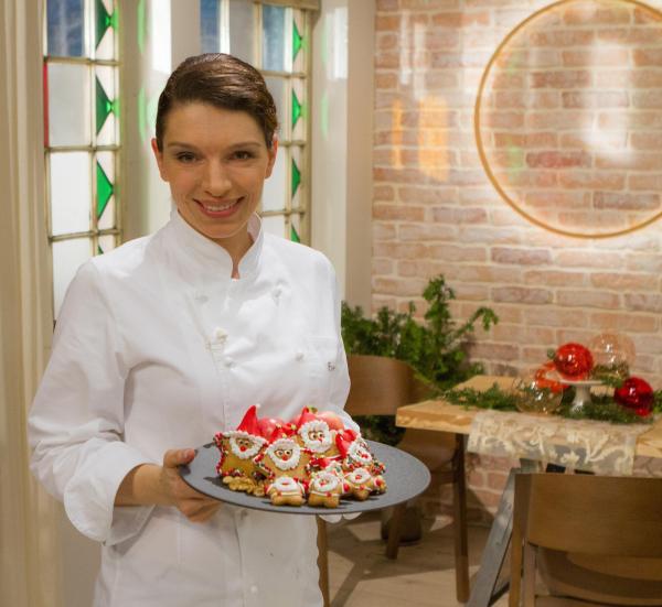 Bild 1 von 1: Im Bild: Eveline Wild: Lebkuchen-Weihnachtsmänner, 5.12.2018