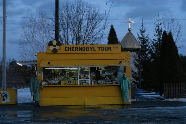 Bild 1 von 6: Bis zum russischen Angriffskrieg gegen die Ukraine im Februar 2022 kamen jährlich bis zu 120.000 Besucher in die Sperrzone von Tschernobyl.