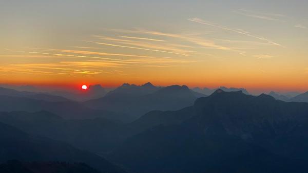 Bild 1 von 10: Im Bild: Sonnenuntergang.
