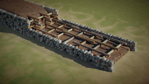 Bild 1 von 3: Bibracte war einst das größte Oppidum in ganz Gallien. Geschützt wurde es durch eine sogenannte \