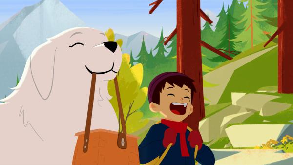 Bild 1 von 7: Unzertrennlich: Belle (links) und Sebastian (rechts).