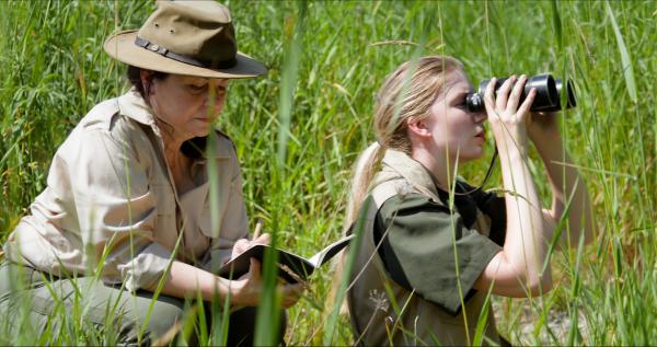 Bild 1 von 6: Primatenforscherinnen wie Jane Goodall und Dian Fossey nahmen große Strapazen auf sich, um das Leben von Menschenaffen aus nächster Nähe zu studieren.