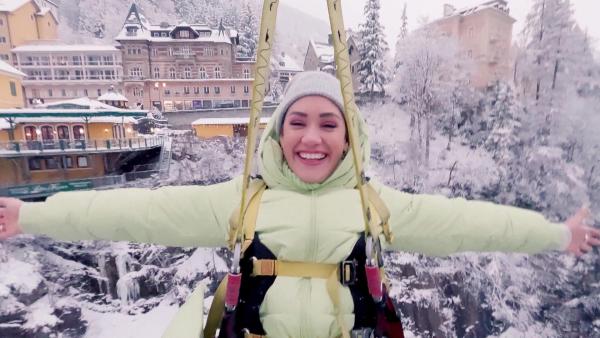 Bild 1 von 6: Im Bild: Sasa Schwarzjirg erkundet Bad Gastein von oben -  von der \