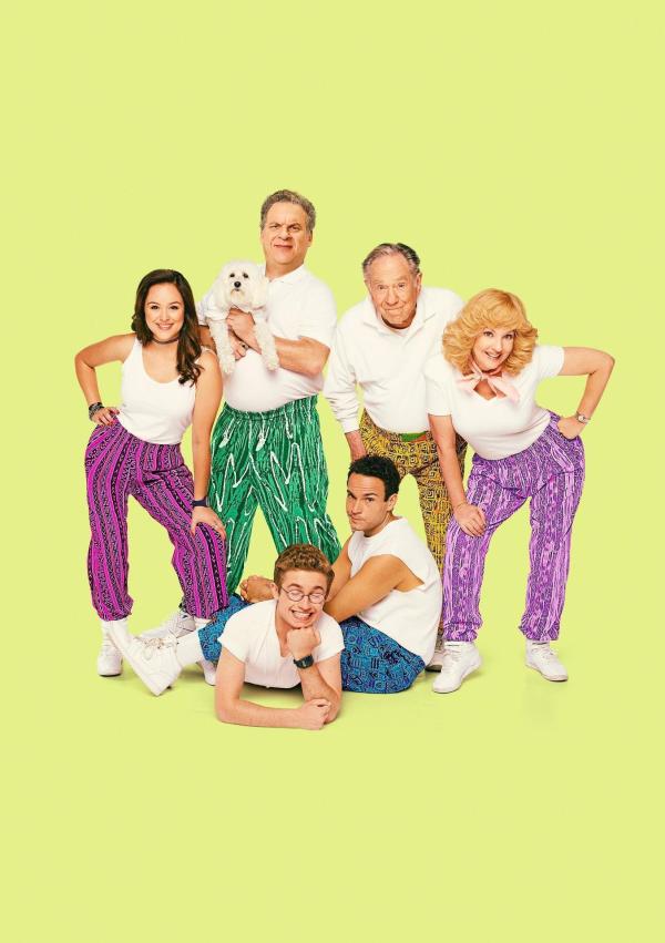 Bild 1 von 16: Im Bild (v.li.): Hayley Orrantia (Erica Goldberg), Jeff Garlin (Murray Goldberg), Sean Giambrone (Adam Goldberg), Troy Gentile (Barry Goldberg), George Segal (Pops), Wendi McLendon-Covey (Beverly Goldberg).