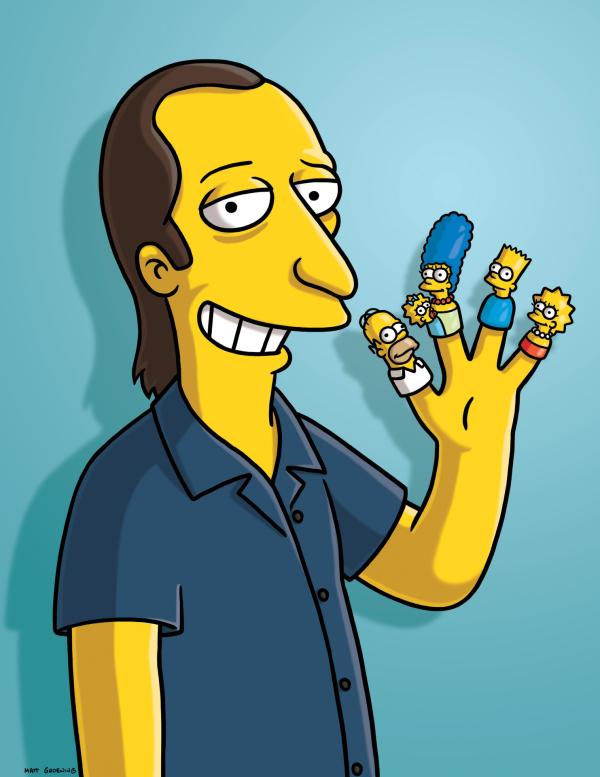 Bild 1 von 20: (20. Staffel) - Der ehemalige Produzent der Simpsons: David Mirkin ganz in Gelb