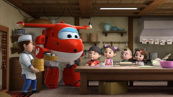 Bild 1 von 6: Jett will Mei und ihren Freunden helfen Dim Sum zuzubereiten.
© KiKA/FunnyFlux/QianQi/EBS/CJ E&M - Honorarfreie Verwendung gemäß AGB im redaktionellen Zusammenhang mit genannter Sendung bei Nennung \