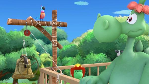 Bild 1 von 6: Fumé wundert sich: Kann etwa der Papagei \