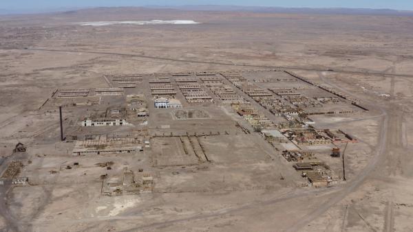 Bild 1 von 3: Die Stadt Chacabuco wurde errichtet, nachdem in der chilenischen Atacama-Wüste wertvolle Nitratablagerungen festgestellt wurden.