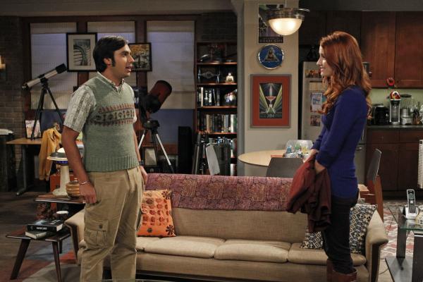 Bild 1 von 35: Haben Raj (Kunal Nayyar, l.) und Emily (Laura Spencer, r.) eine gemeinsame Zukunft vor sich?