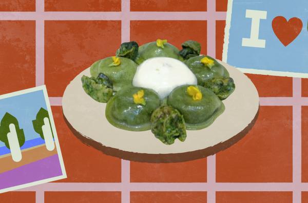 Bild 1 von 2: In Nizza werden die spinatähnlichen Blätter des Mangolds gerne in süßen und herzhaften Gerichten verwendet und sind somit ein wichtiger Bestandteil der lokalen Gastronomie.