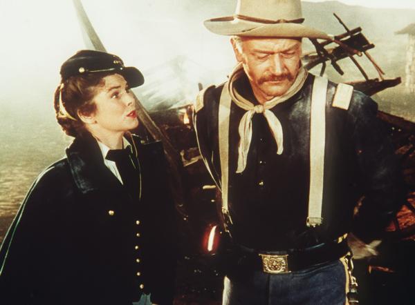 Bild 1 von 7: Joanne Dru, John Wayne