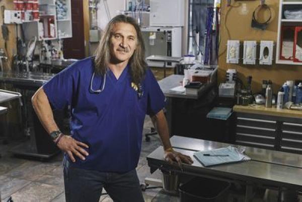 Bild 1 von 1: Dr. Jeff Young in his clinic Planned Pethood Plus in Denver, CO.